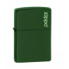 Bricheta Zippo Matte Green with Logo