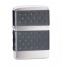 Bricheta Zippo Black Zip Guard Brushed Chrome