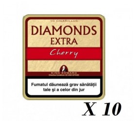 Tigari de foi King Edward Diamonds Cherry 100