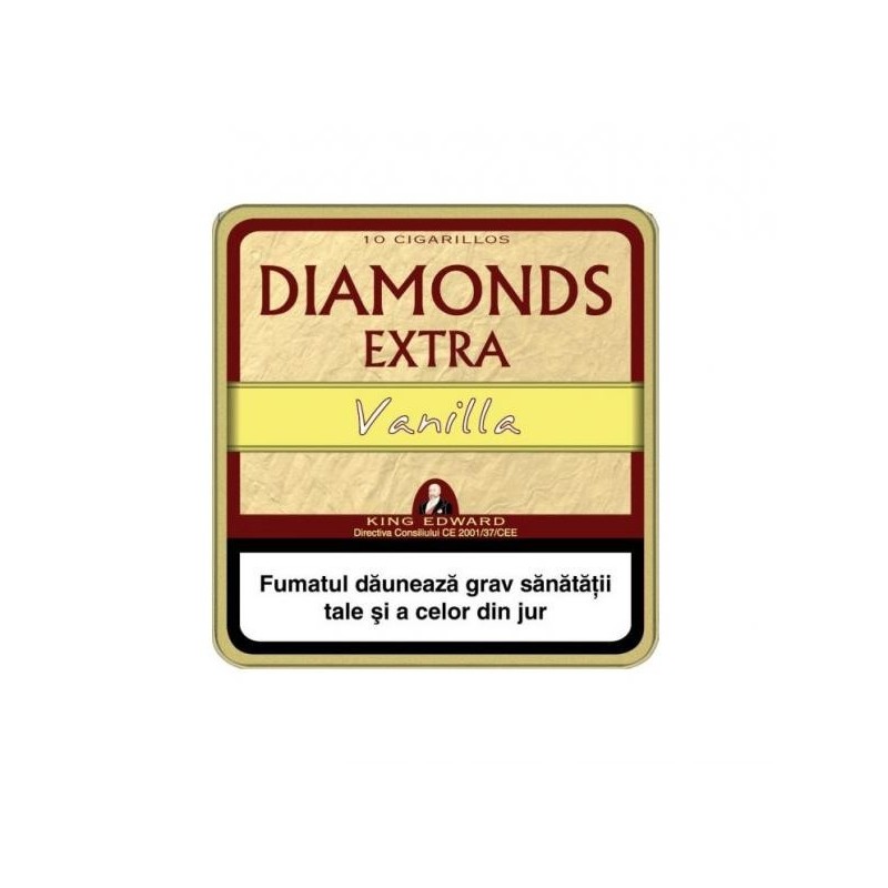 Tigari de foi King Edward Diamonds Vanilla 10