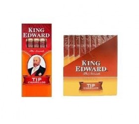 Tigari de foi King Edward Tip Cigarillos 50