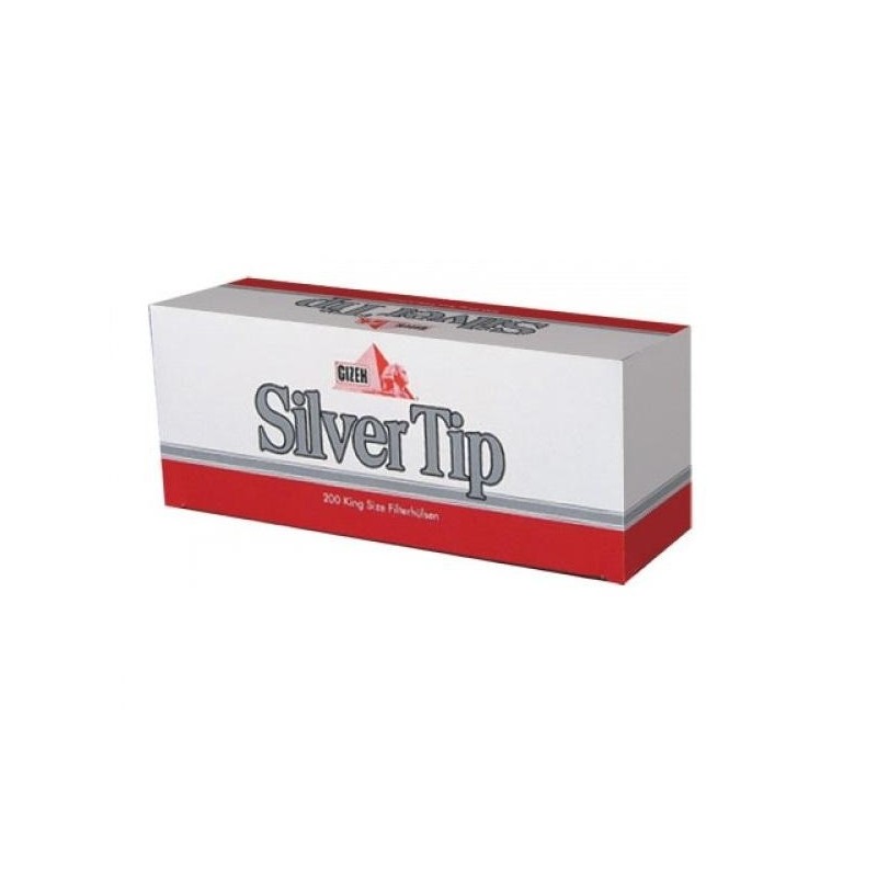 Tuburi tigari Gizeh Silver Tip 200