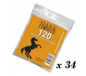 Filtre tigari Dark Horse Slim Bio 4080