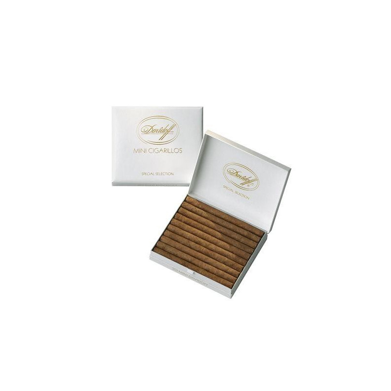 Tigari de foi Davidoff Mini Cigarillos Silver 20