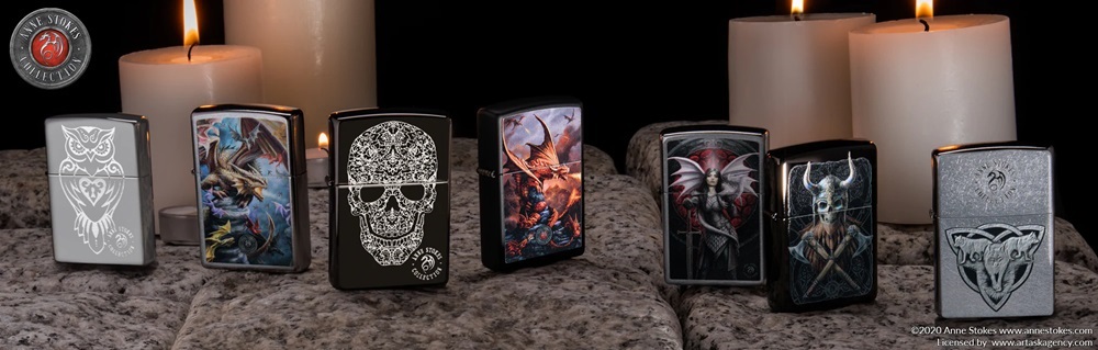 Banner Anne Stokes Collection cu design artistic fantasy